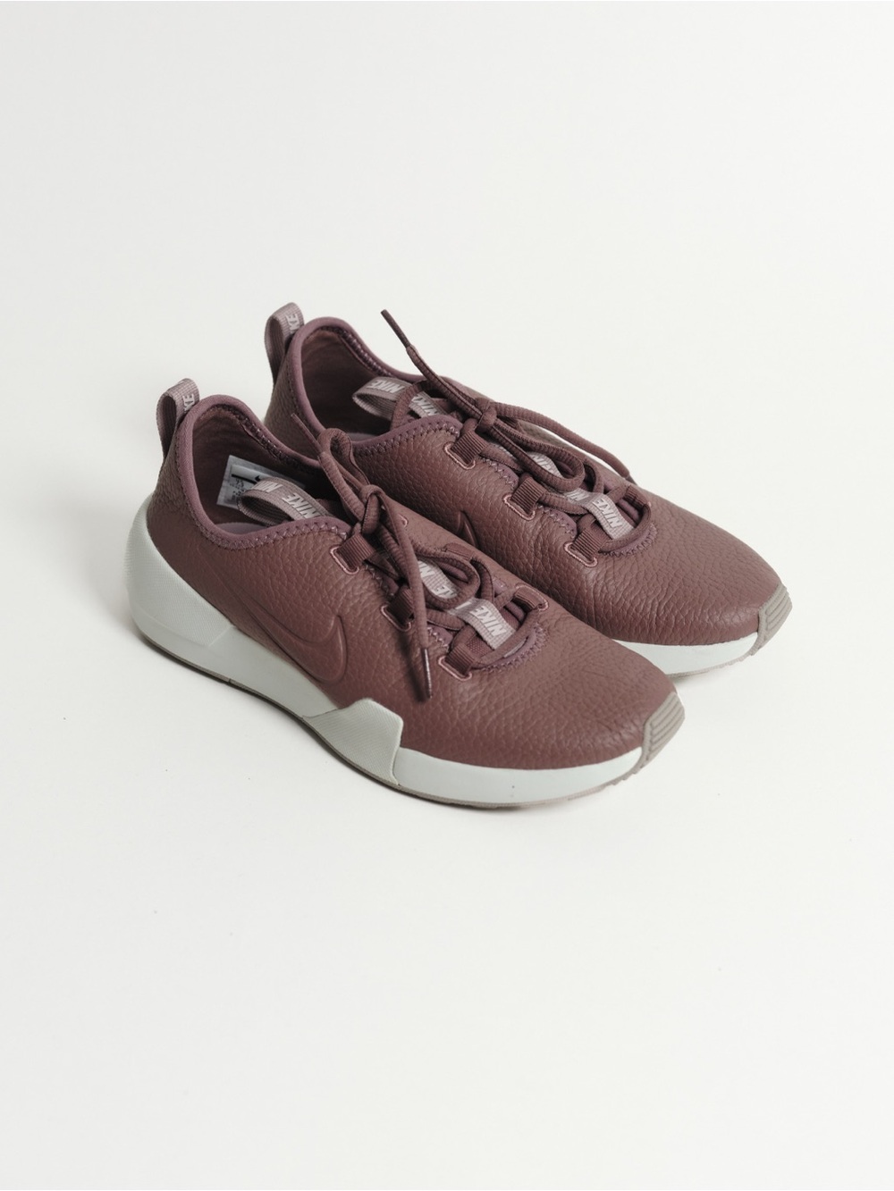 Nike Women’s Ashin Leather Sneakers in Plum